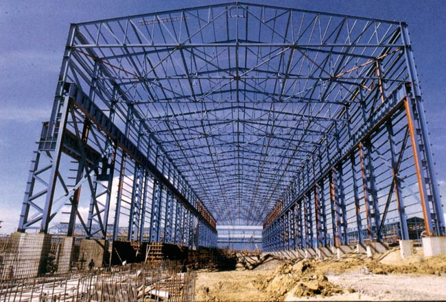 武穴船厂网架工程